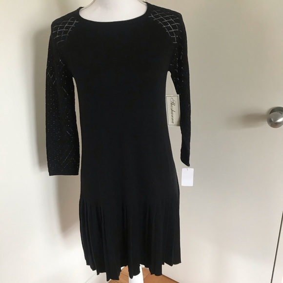 NWT Shoshanna black dress - Picture 2 of 4